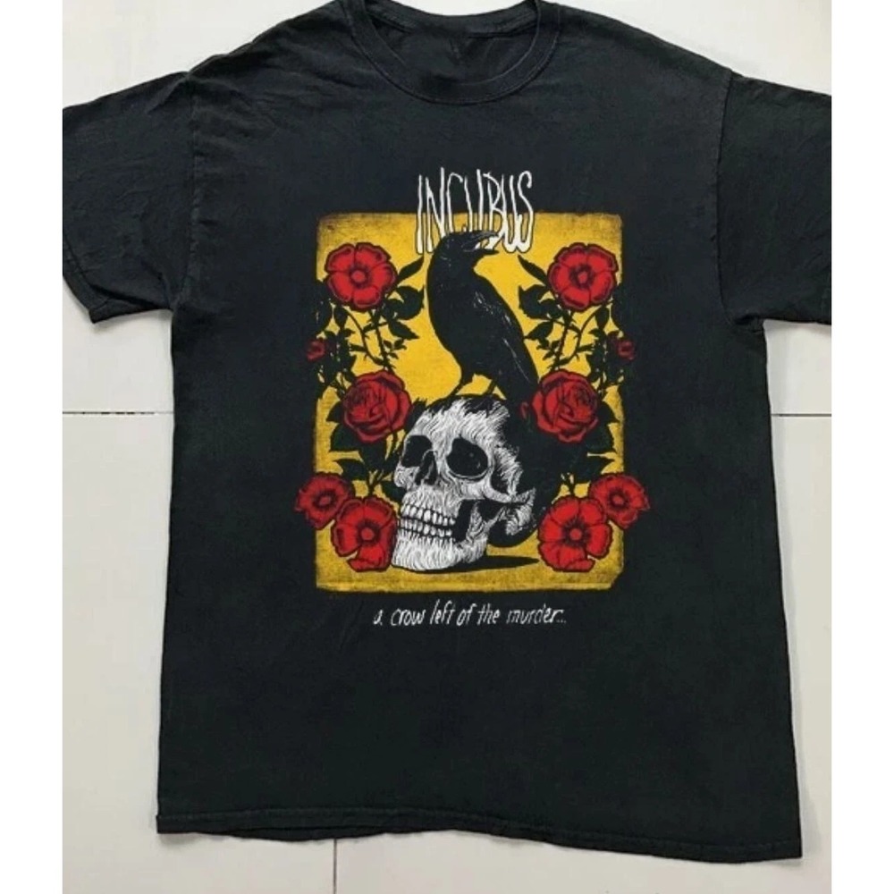 Hot Incubus T Shirt A Crow Left Of Murder Christmas Gift